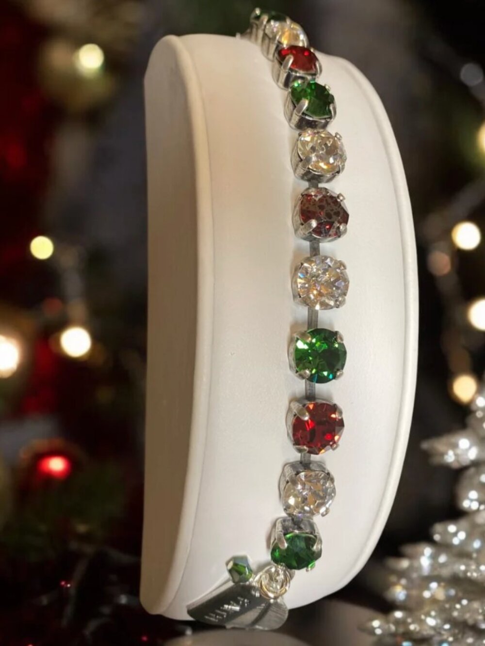 Faith Charm - Austrian Crystal Feather Bracelet